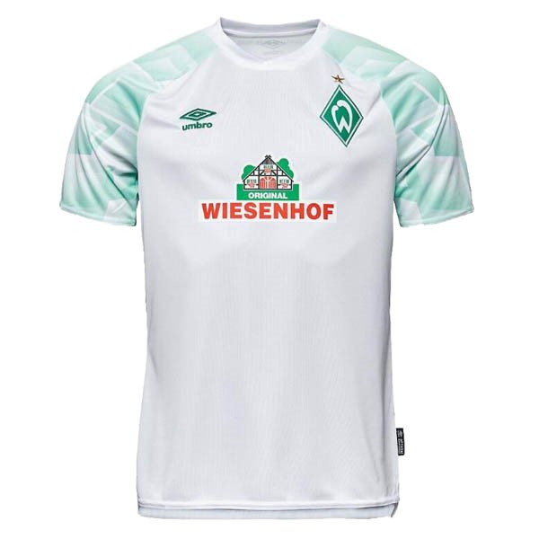 Camiseta Werder Bremen Replica Segunda Ropa Camiseta 2020/21 Blanco